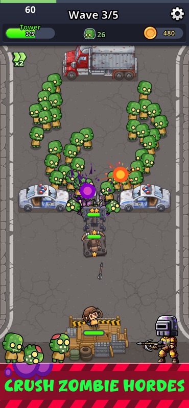 Zombie Fortress: Supervivencia screenshot 1