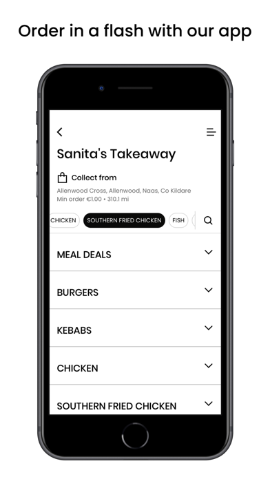 Sanita's Takeaway Screenshot