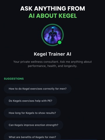 Kegel Trainer: Men's Health iPad screenshot