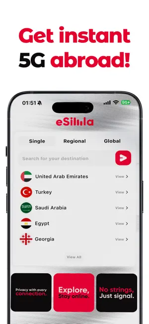 eSimla - Instant Global eSIM screenshot 1