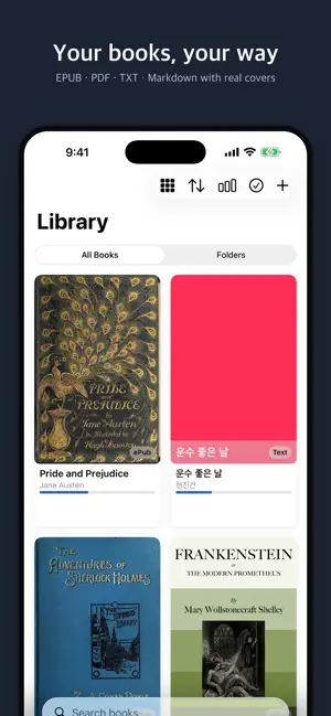 Booklip — eBook Reader screenshot 1