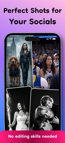 DreamFace - AI Video Generator iPhone screenshot