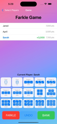 Farkle Quick Score Screenshot 1 of 4