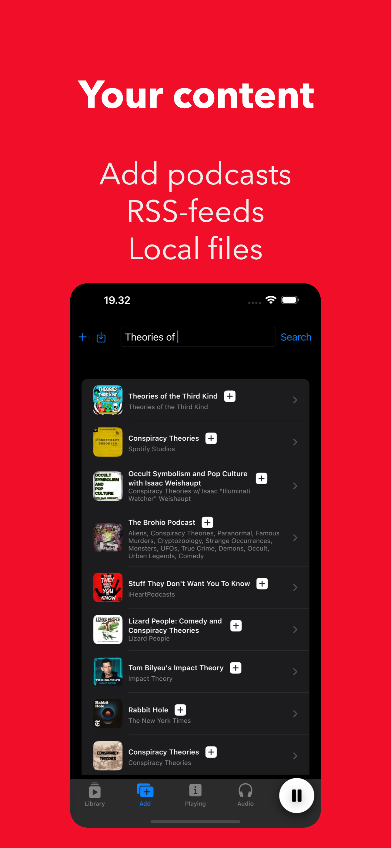 Nuotit — Private Audio Player