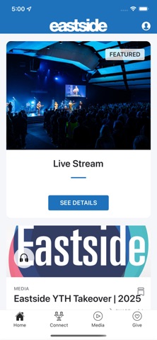 Discover Eastside app screenshot