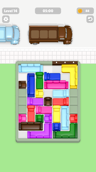 Moving Out! Color Puzzle Screenshot