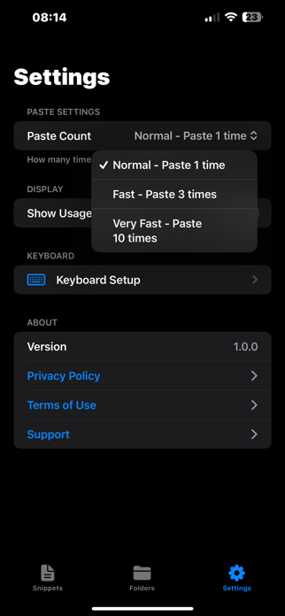 SnapPaste Keyboard Screenshot 3 of 3
