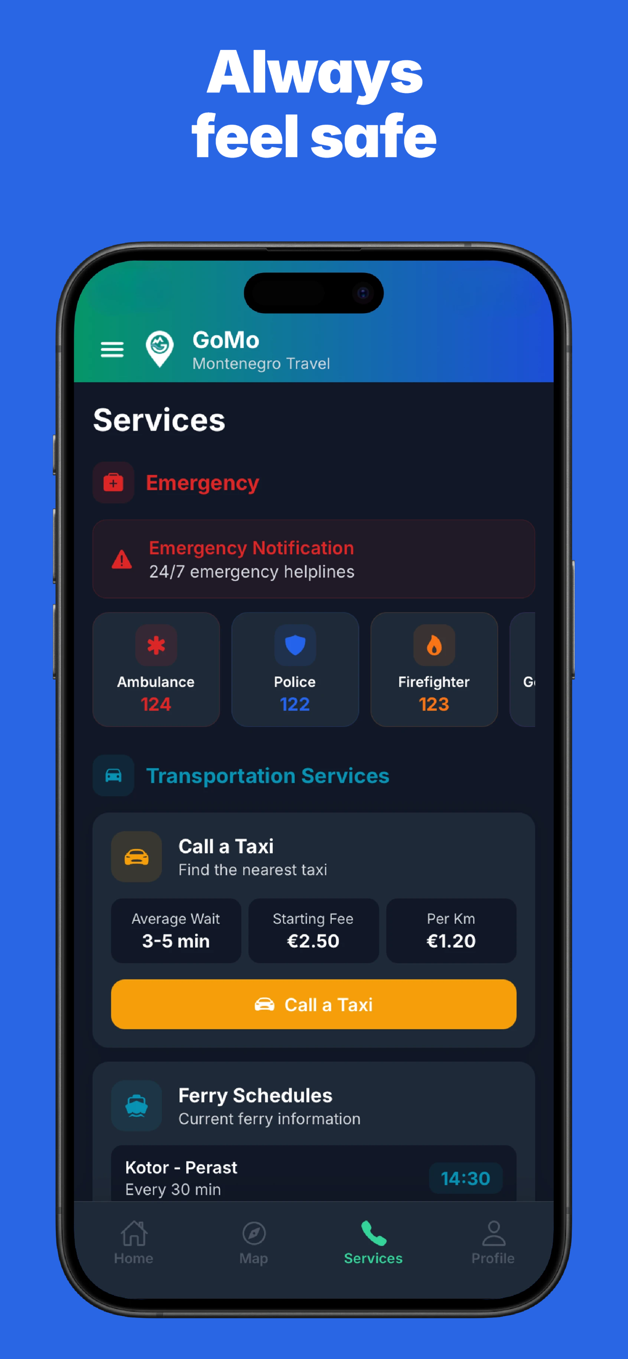 Gomo App - Travel Montenegro