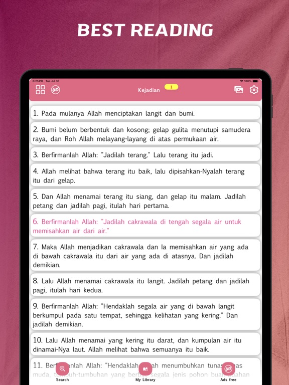 Screenshot #5 pour Alkitab Bible - offline