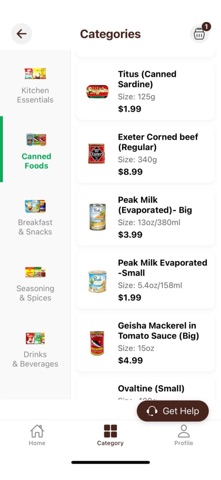 Afriverse Foods iPhone screenshot