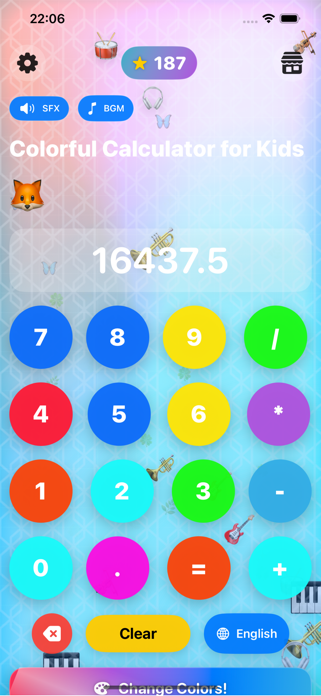 Fun Math: Color Calculator Screenshot 6 of 10