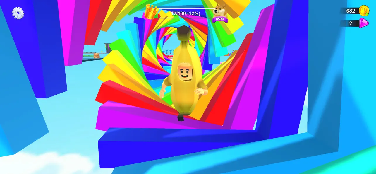 Screenshot #2 pour Parkour Run Obstacle Adventure