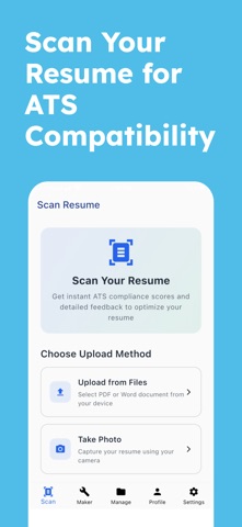 Resume Score Screenshot 1 of 8