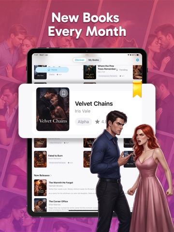 Snapnovels: Read Romance iPad screenshot