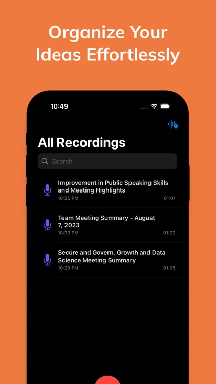 AI Meeting Note Taker - Minat screenshot-3
