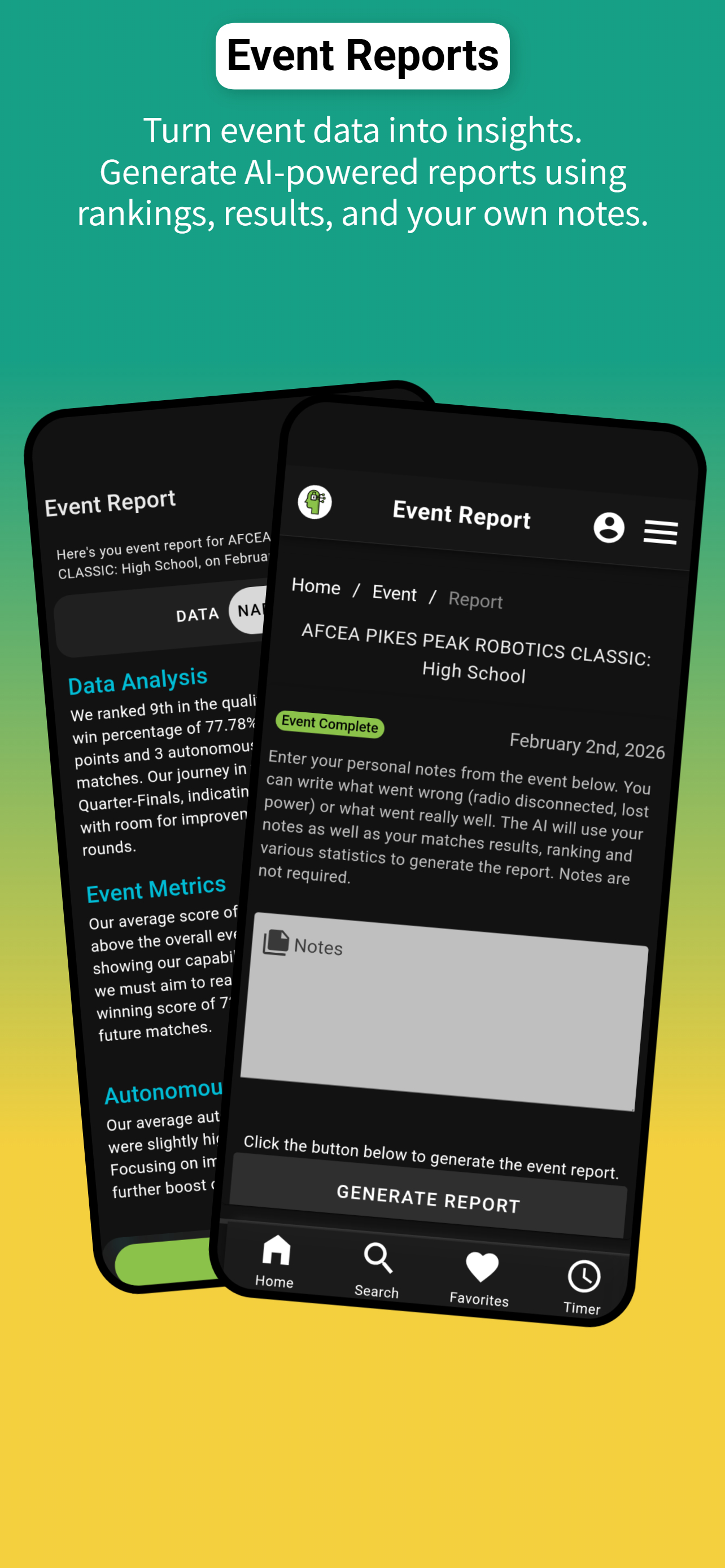 Robot Stats