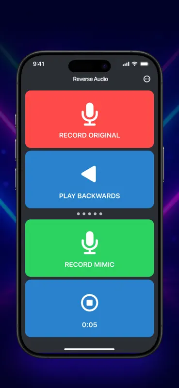 Reverse Singing Audio Inverso screenshot 7 of 7