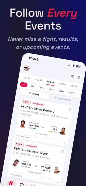 MMA365 screenshot 1