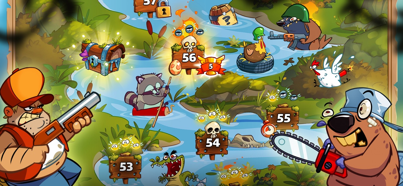 Swamp Attack 2 Hack screenshot 4 - iOS game interface