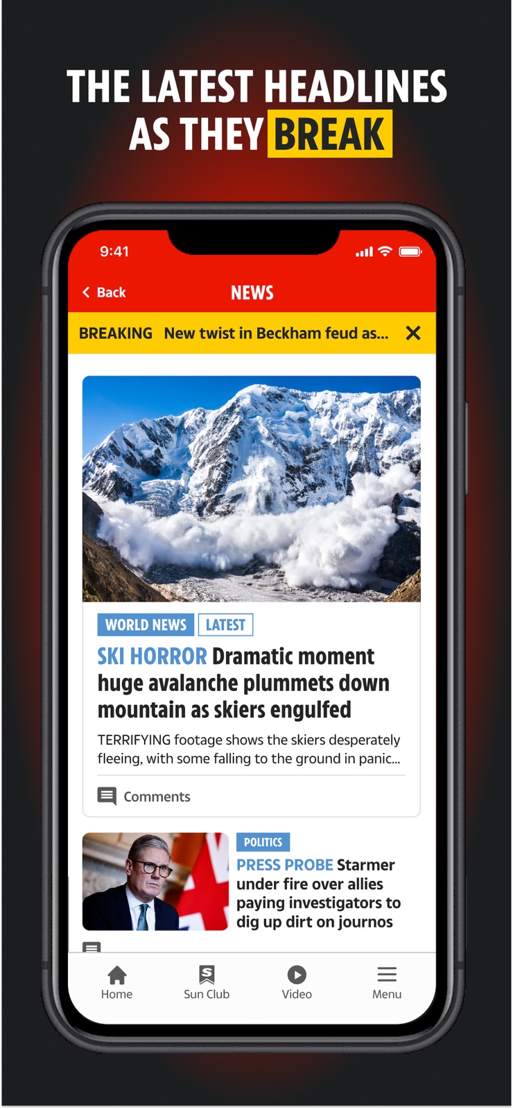 The Sun Mobile - Daily News iphone screenshot 4