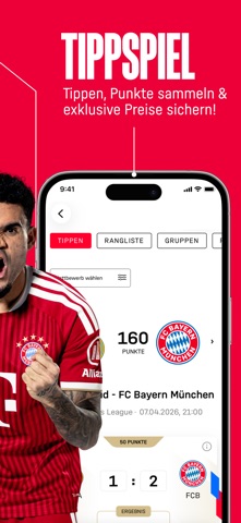 FC Bayern München screenshot