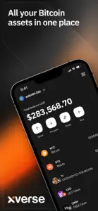 Xverse - Bitcoin Wallet screenshot #1 for iPhone