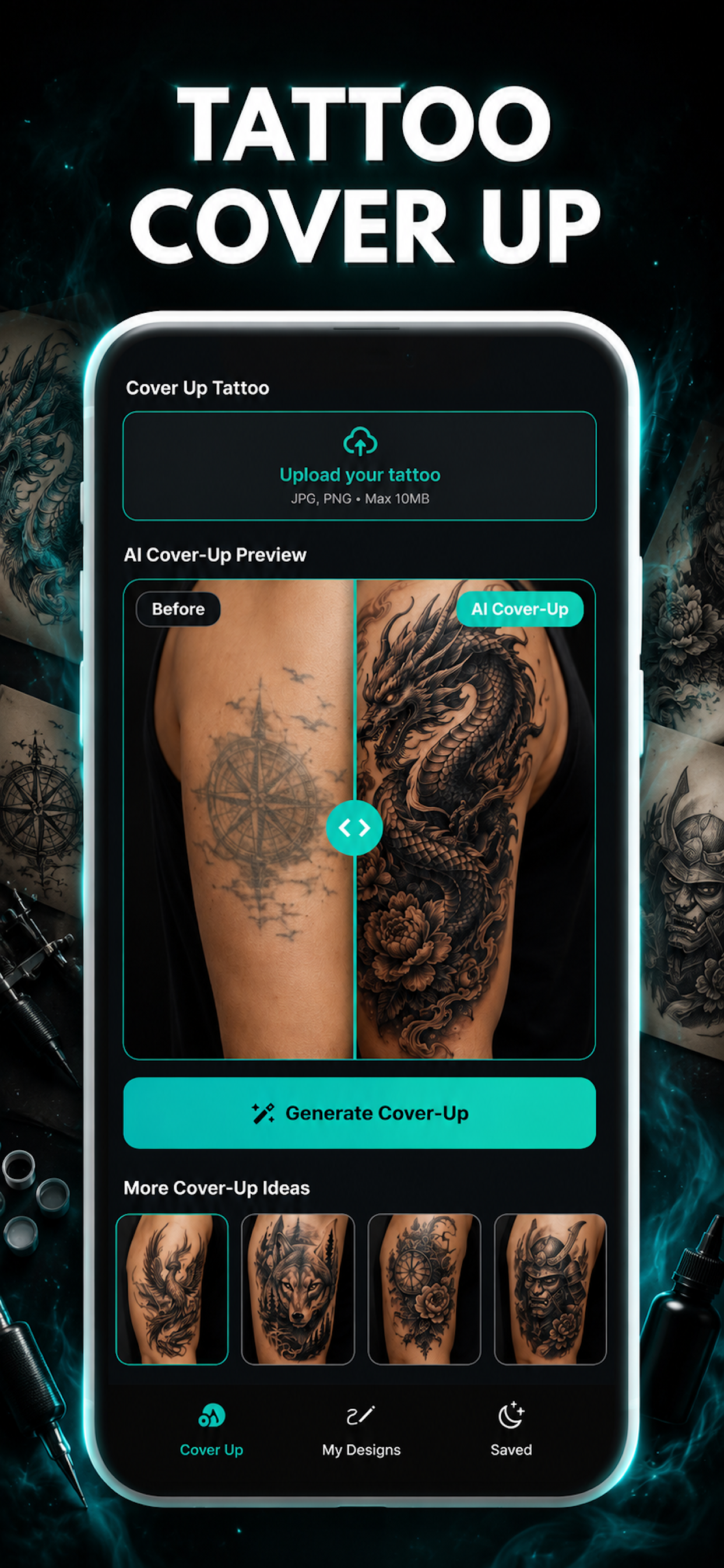 AI Tattoo Generator & Cover Up screenshot 3