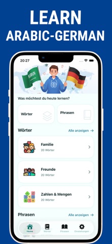 Learn German - Arabic Screenshot 1 of 4