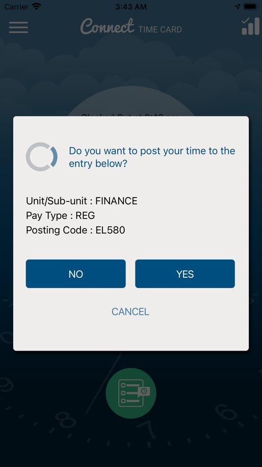#1. Connect Time Card (iOS) 由: Harris, N. Computer Corporation