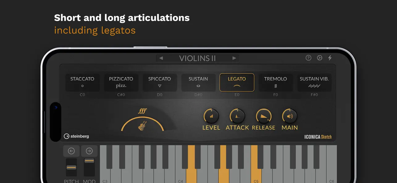 #4. Iconica Sketch - Orchestra app (iOS) 来自: Steinberg Media Technologies GmbH