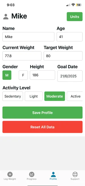 Scale Log screenshot 3