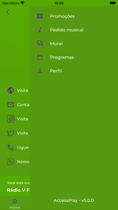 Rádio V 102.9 FM Screenshot