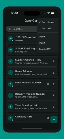 Quick Copy - Easy Copy Paste Screenshot 5 of 5