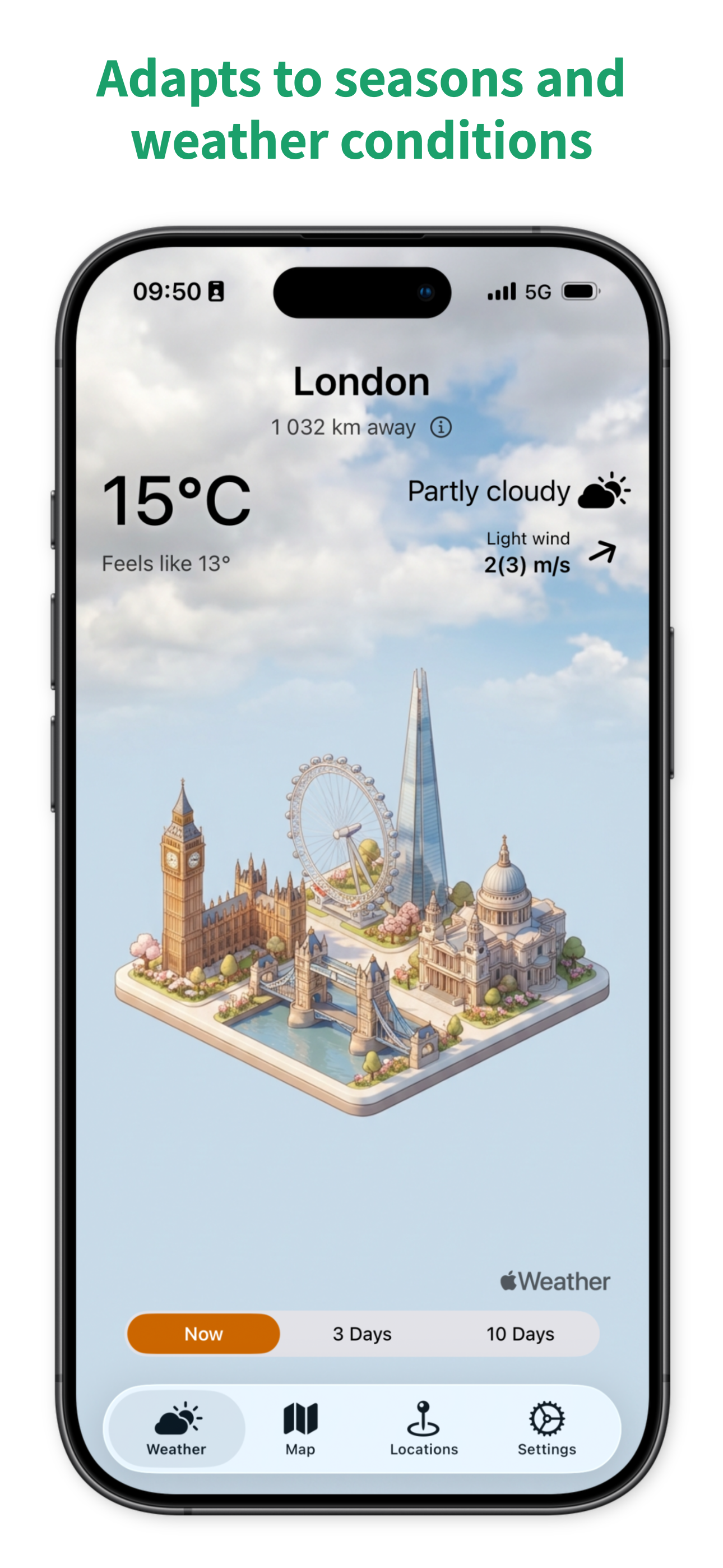 Iso Weather: Isometric with AI