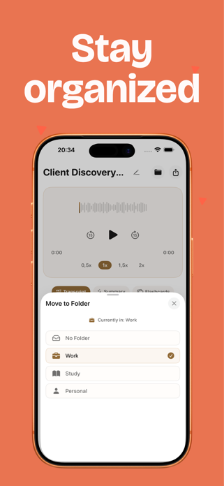 Voxxli: Transcribe Voice Notes Screenshot 8 of 10