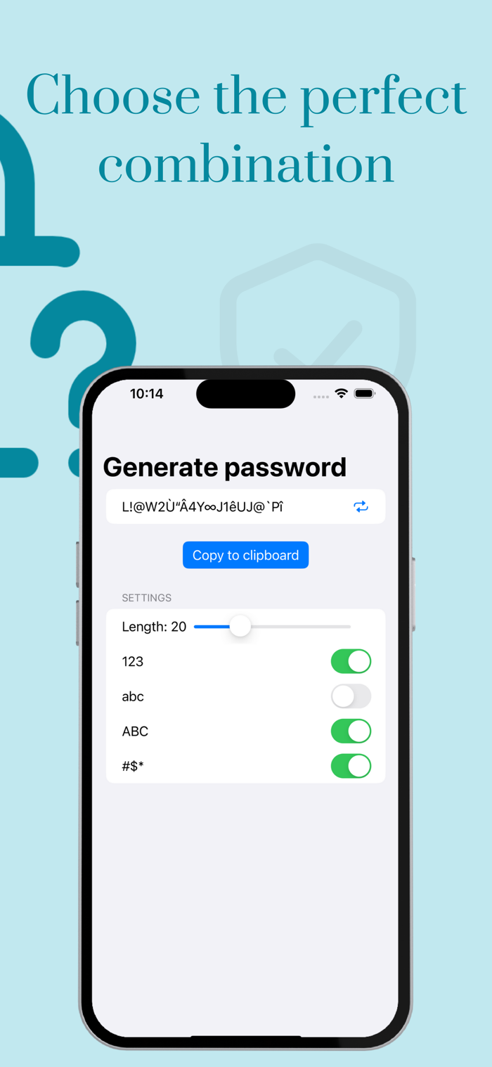 Generate Strong Password