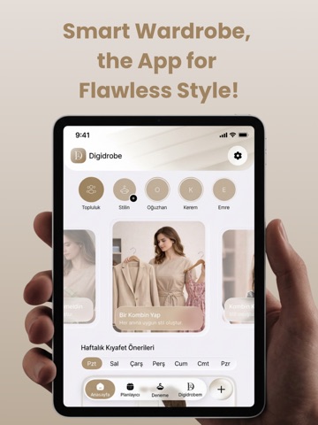 Digidrobe – AI Outfit Planner iPad screenshot