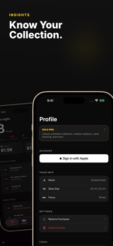 Sneaker Collection - Sole iPhone screenshot