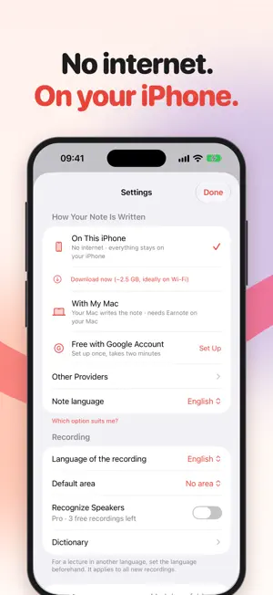 Lecture Recorder – Earnote screenshot 4