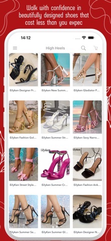 Fashion Shoes Shopping Shop iPhone screenshot