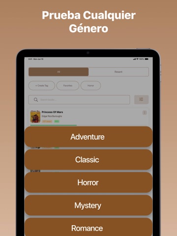 Lector y Visor de ePub iPad screenshot 5