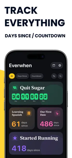 Everwhen: Days Since/Countdown screenshot 1