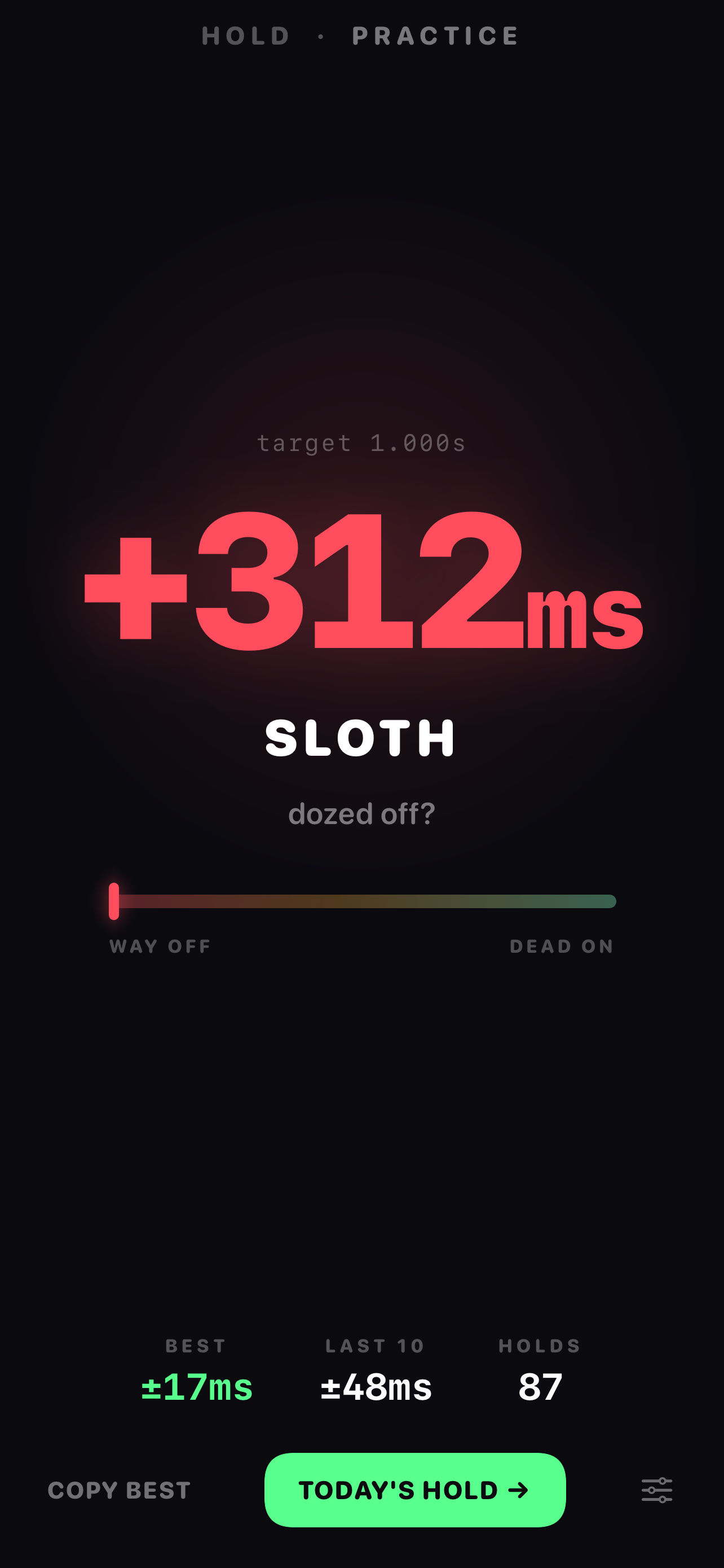 Hold screenshot 4