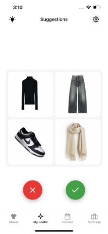 AI Dresser: Outfit Planner iPhone screenshot