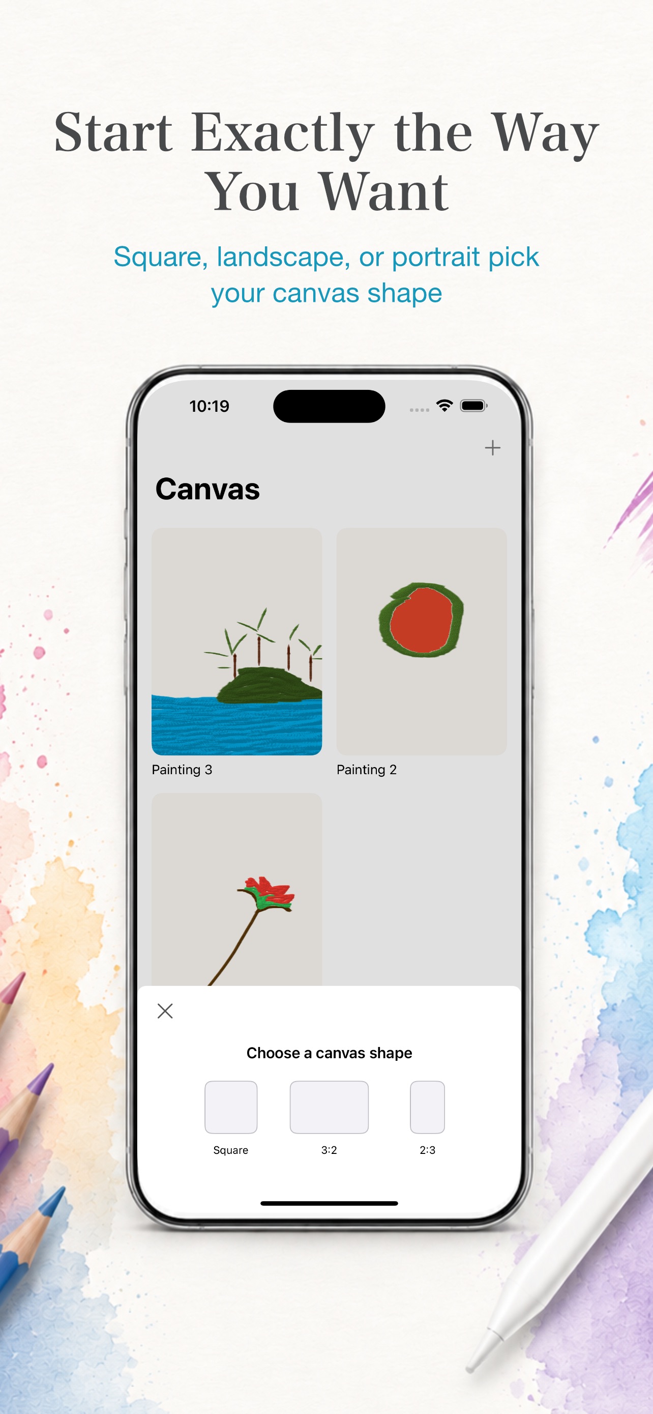 Screenshot 3 of Canvas Painting Studio Art