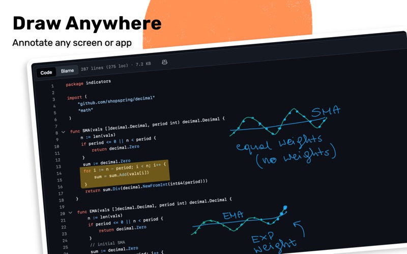 Draw Over It app screenshot