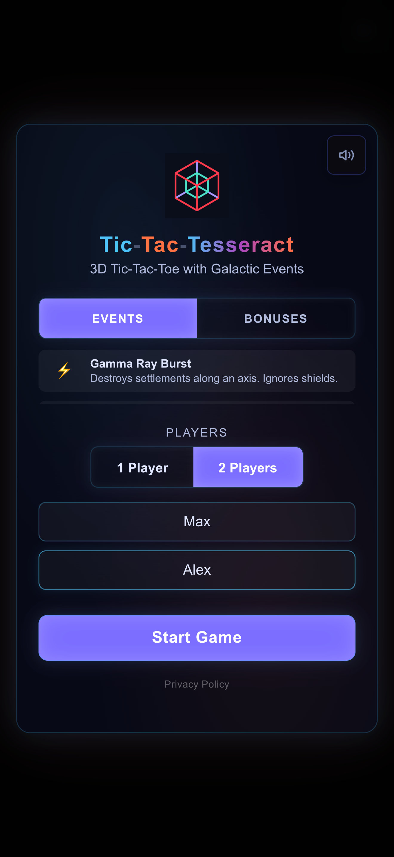 Tic-Tac-Tesseract screenshot 6