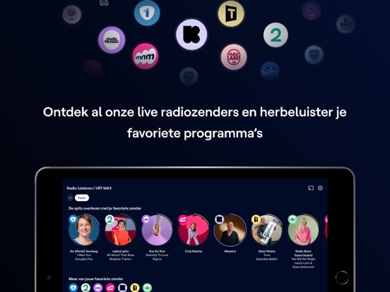 VRT MAX iPad app afbeelding 3