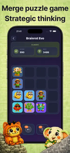 Brainrot Merge Puzzle screenshot 3