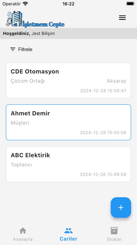 #3. İşletmem Cepte (iOS) 由: Jest Bilisim